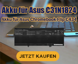 Asus Chromebook Flip C434 C434T C434TA akku wechseln